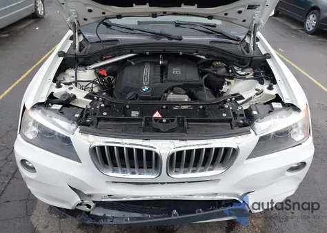 2013 BMW X3 xDrive35I из США, поврежденный, VIN 5UXWX7C50DL980693
